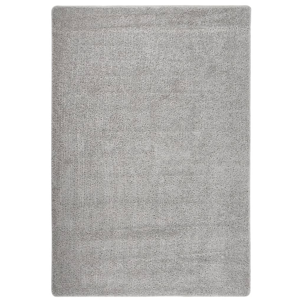 Pörrömatto vaaleanharmaa 120x170 cm liukumaton - Sisustajankoti.fi