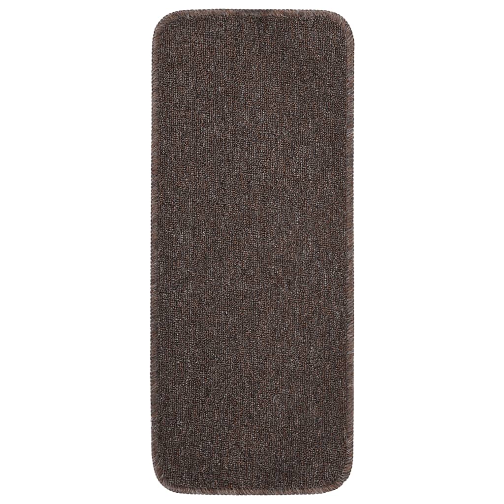 Porrasmatot 15 kpl 60x25 cm ruskea liukumaton - Sisustajankoti.fi