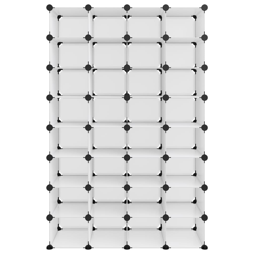 Kenkäteline läpinäkyvä 93x36,5x140 cm PP - Sisustajankoti.fi