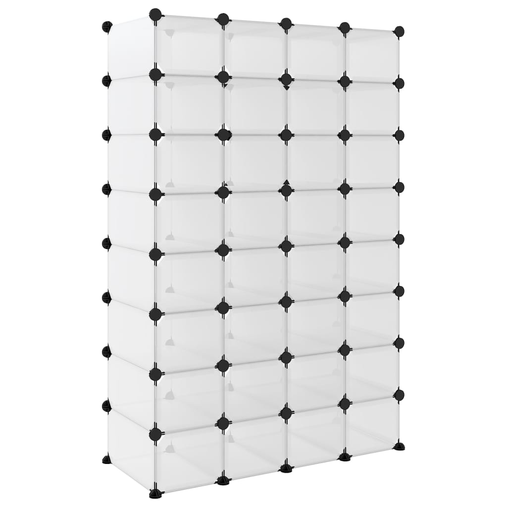 Kenkäteline läpinäkyvä 93x36,5x140 cm PP - Sisustajankoti.fi