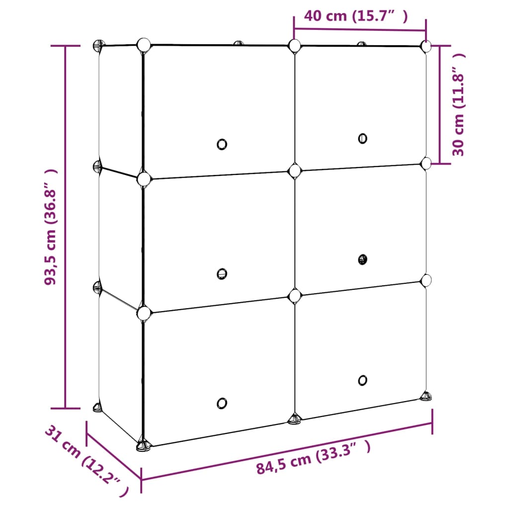 Kenkäteline musta 84,5x31x93,5 cm PP - Sisustajankoti.fi