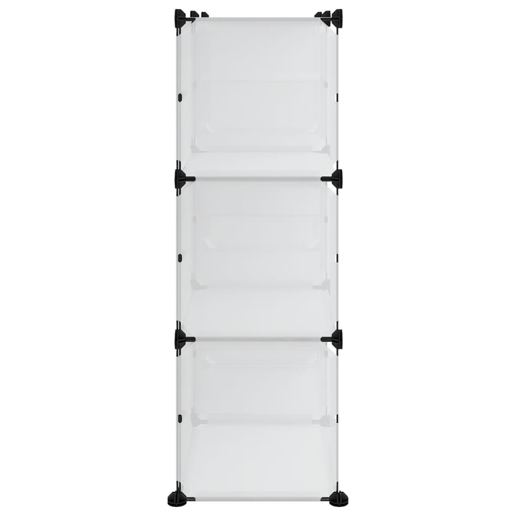 Kenkäteline läpinäkyvä 84x31,5x93 cm PP - Sisustajankoti.fi