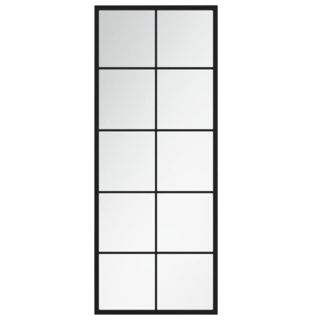 Seinäpeili musta 100x60 cm metalli - Sisustajankoti.fi