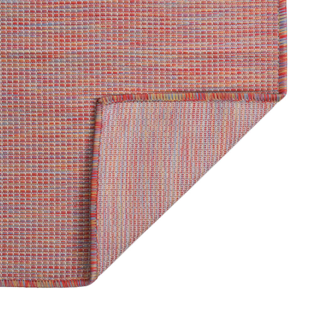Ulkomatto Flatweave 120x170 cm punainen - Sisustajankoti.fi