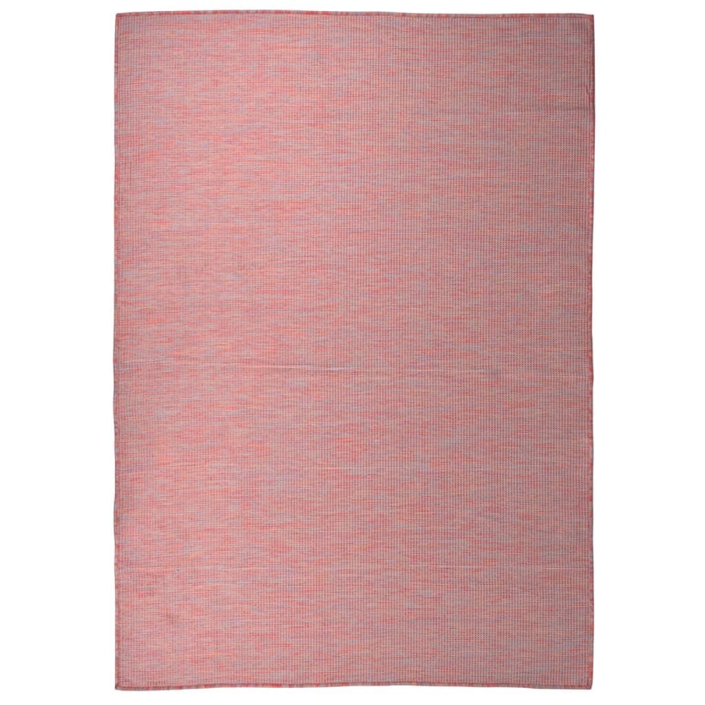 Ulkomatto Flatweave 140x200 cm punainen - Sisustajankoti.fi