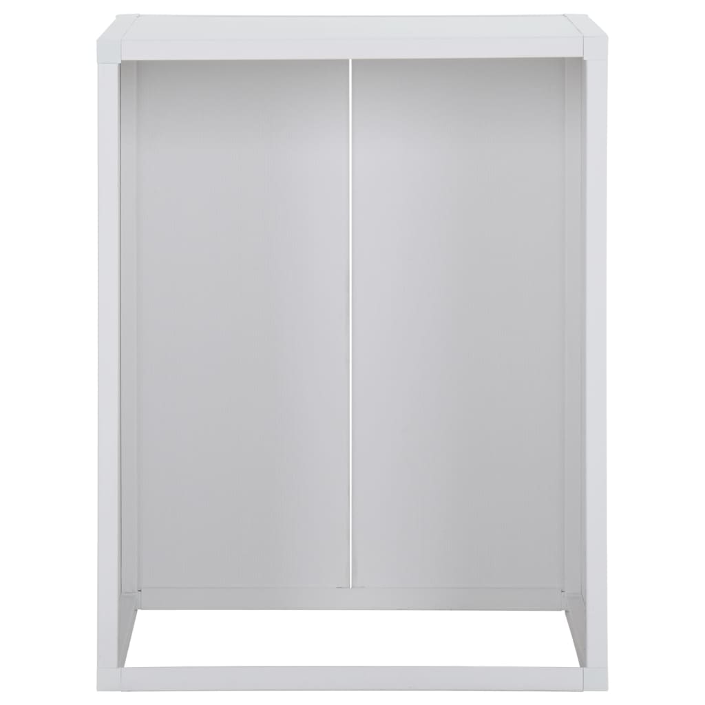 Pesukonekaappi valkoinen 68,5x64,5x88 cm PVC - Sisustajankoti.fi
