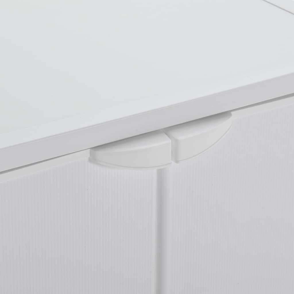 Pesukonekaappi valkoinen 68,5x64,5x88 cm PVC - Sisustajankoti.fi