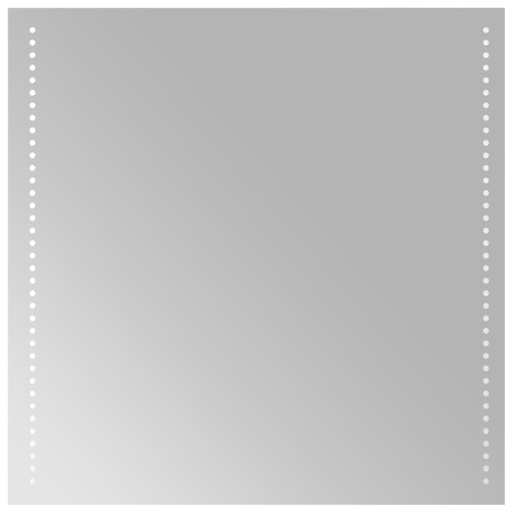 Kylpyhuoneen LED-peili 60x60 cm - Sisustajankoti.fi