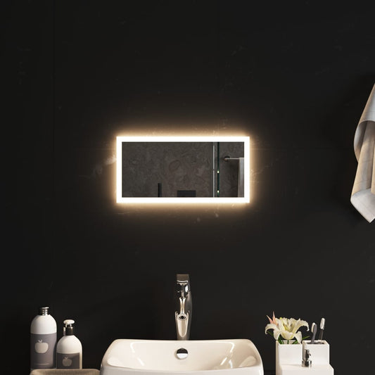 Kylpyhuoneen LED-peili 40x20 cm - Sisustajankoti.fi