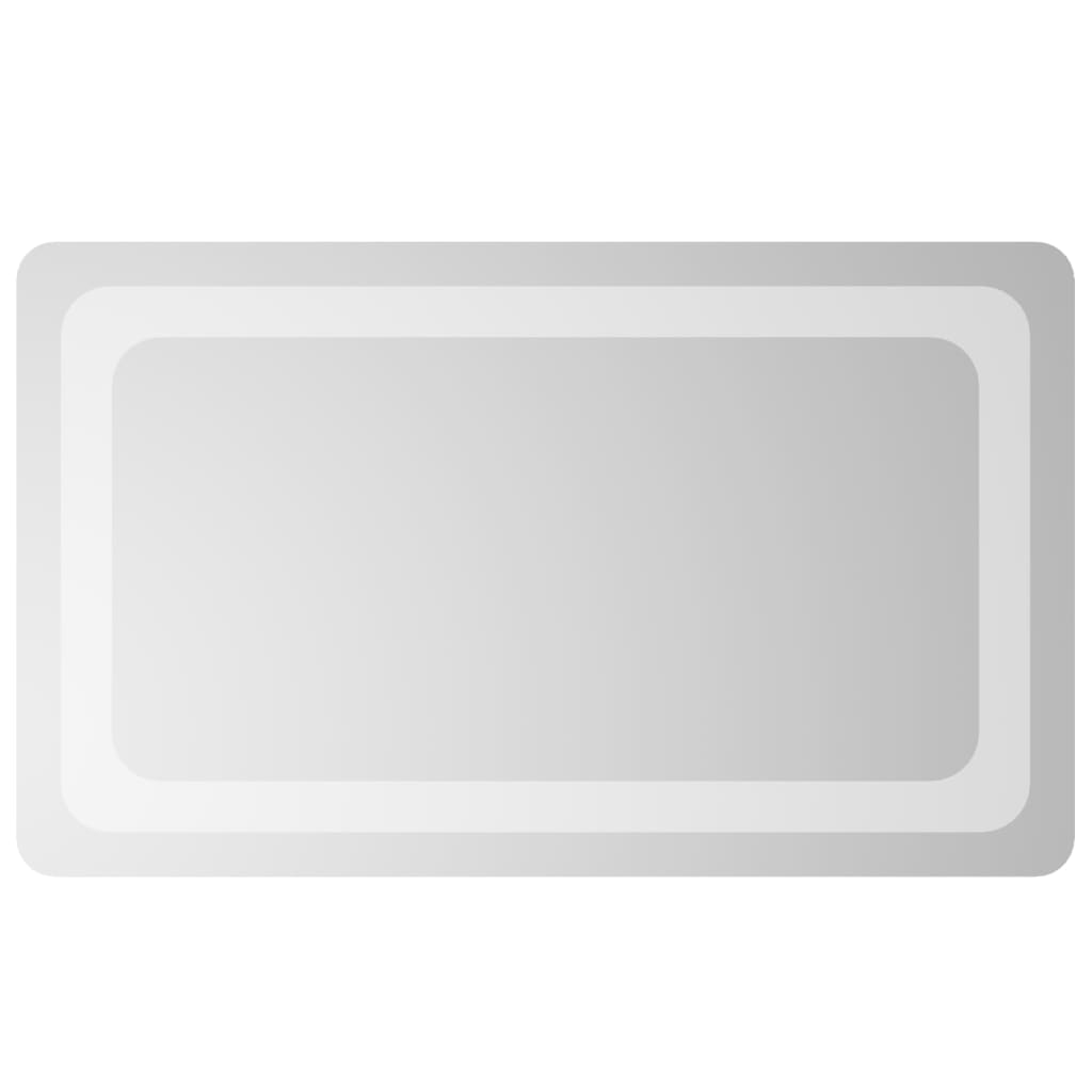 Kylpyhuoneen LED-peili 50x30 cm - Sisustajankoti.fi