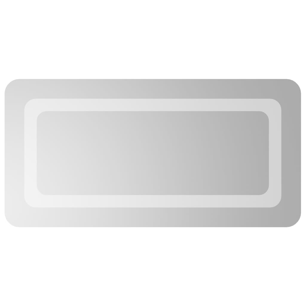 Kylpyhuoneen LED-peili 60x30 cm - Sisustajankoti.fi
