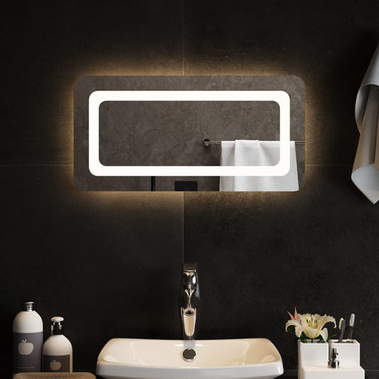 Kylpyhuoneen LED-peili 60x30 cm - Sisustajankoti.fi