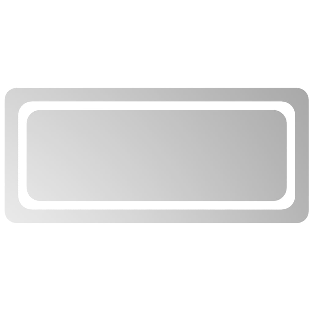 Kylpyhuoneen LED-peili 90x40 cm - Sisustajankoti.fi