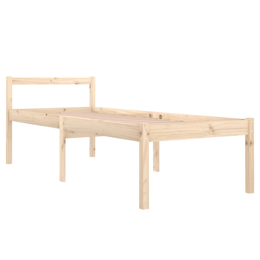 Sängynrunko täysi mänty 90x200 cm - Sisustajankoti.fi