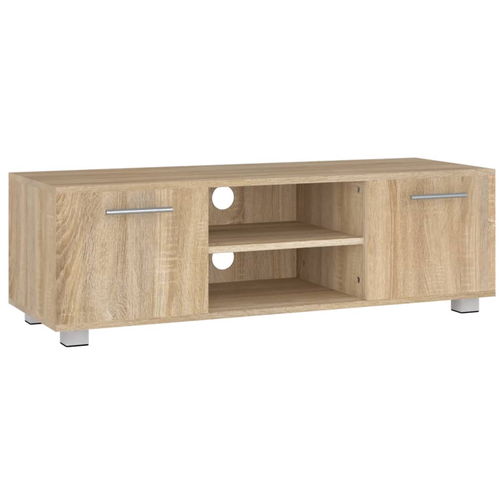 TV-taso Sonoma-tammi 110x40x35 cm tekninen puu - Sisustajankoti.fi