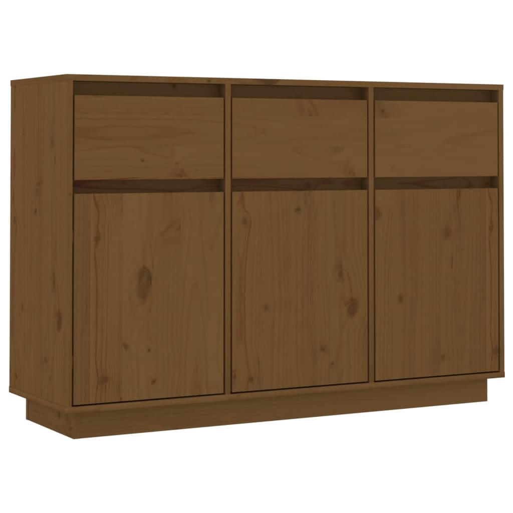 Senkki hunajanruskea 110x34x75 cm täysi mänty - Sisustajankoti.fi