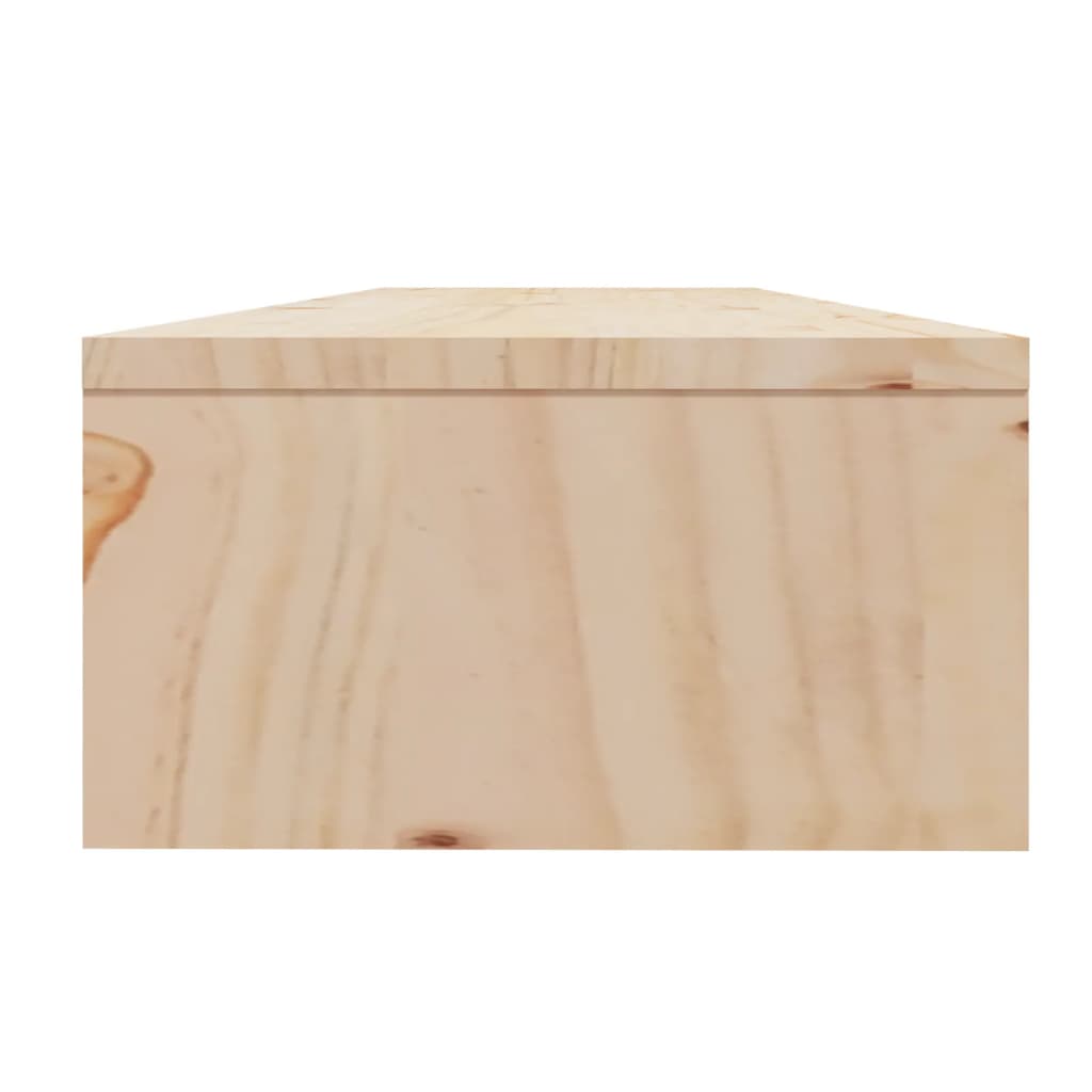 Näyttöteline 100x24x13 cm täysi mänty - Sisustajankoti.fi