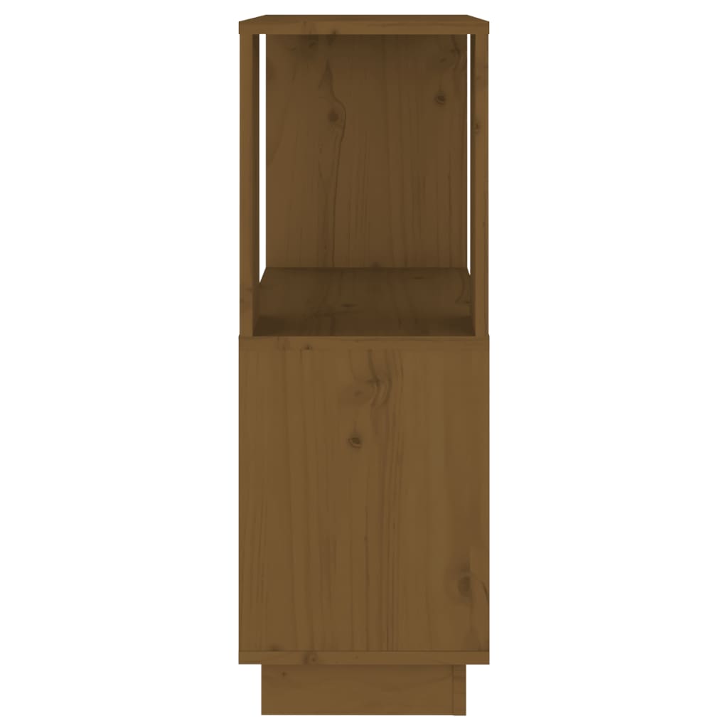 Kirjahylly/tilanjakaja hunajanruskea 51x25x70 cm täysi mänty - Sisustajankoti.fi