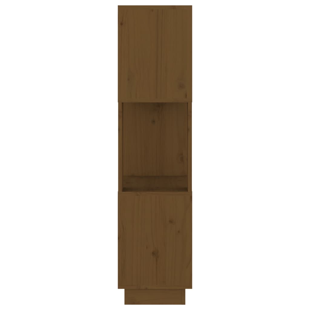 Kirjahylly/tilanjakaja hunajanruskea 51x25x101 cm täysi mänty - Sisustajankoti.fi