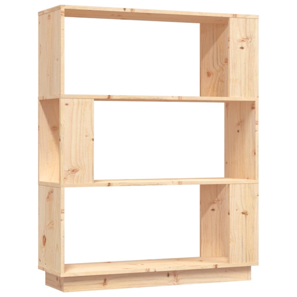 Kirjahylly/tilanjakaja 80x25x101 cm täysi mänty - Sisustajankoti.fi