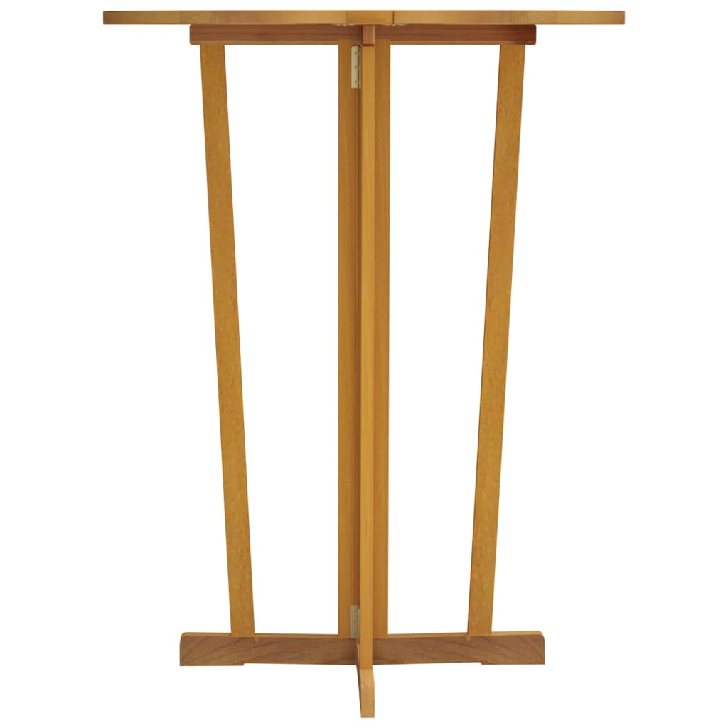 Kokoontaitettava baaripöytä 90x65x105 cm täysi tiikki - Sisustajankoti.fi