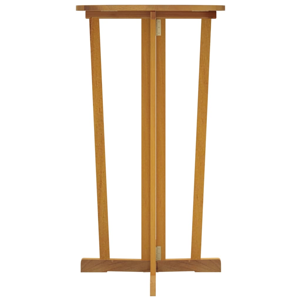 Kokoontaitettava baaripöytä 90x65x105 cm täysi tiikki - Sisustajankoti.fi