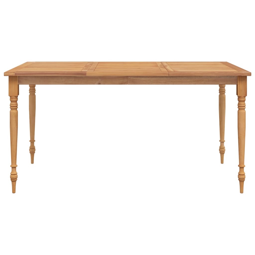 Batavia pöytä 150x90x75 cm täysi tiikki - Sisustajankoti.fi