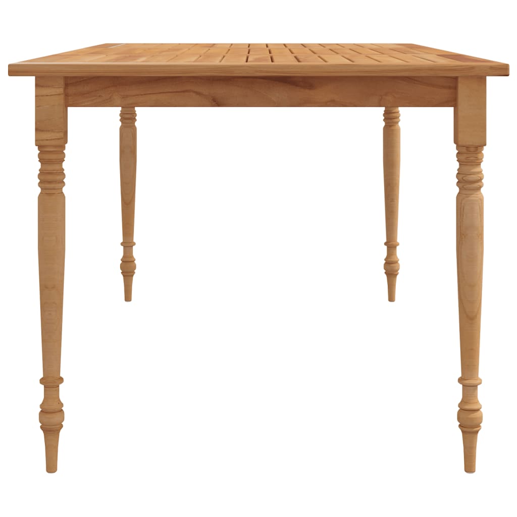 Batavia pöytä 150x90x75 cm täysi tiikki - Sisustajankoti.fi