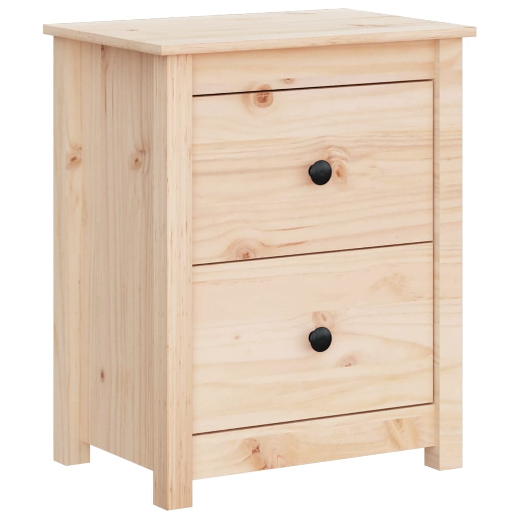 Yöpöydät 2 kpl 50x35x61,5 cm täysi mänty - Sisustajankoti.fi