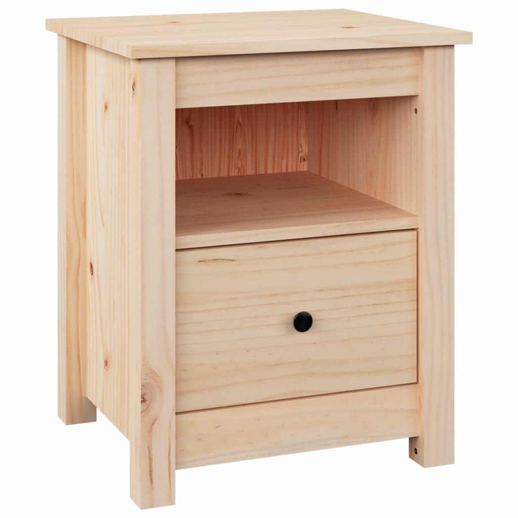 Yöpöydät 2 kpl 40x35x49 cm täysi mänty - Sisustajankoti.fi