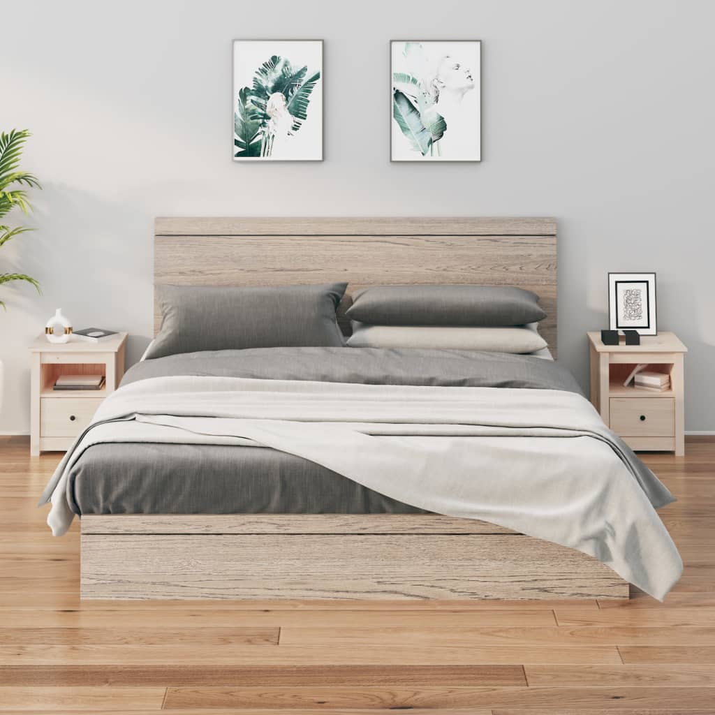 Yöpöydät 2 kpl 40x35x49 cm täysi mänty - Sisustajankoti.fi