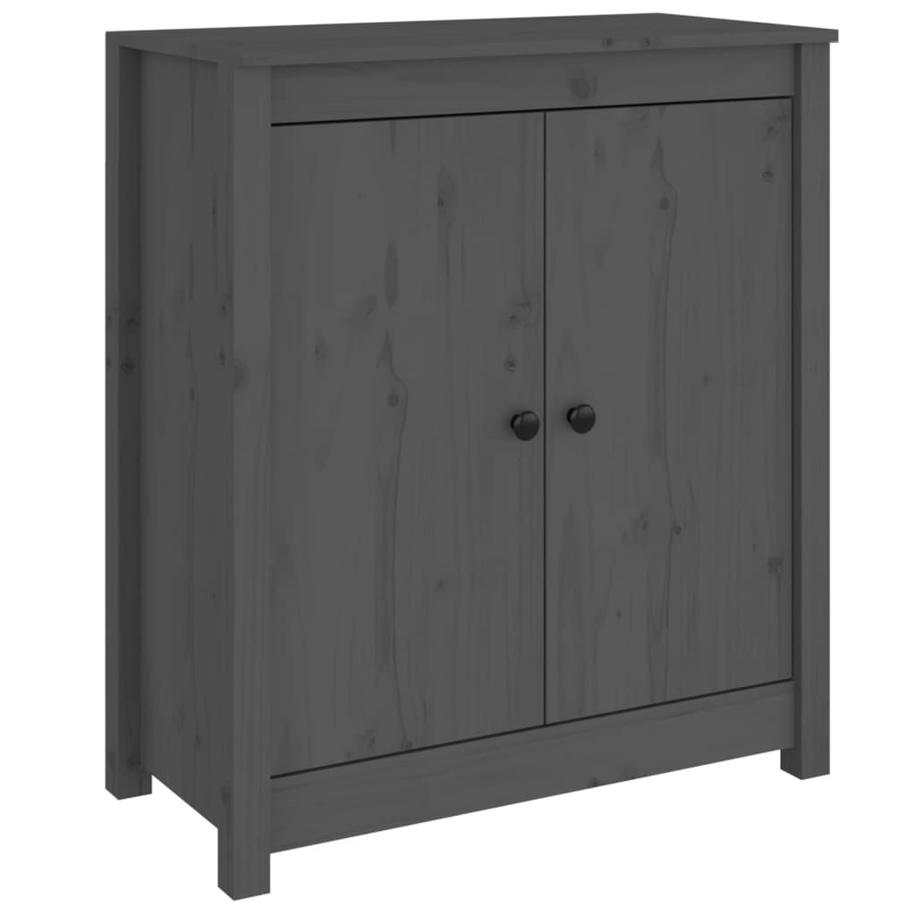 Senkki harmaa 70x35x80 cm täysi mänty - Sisustajankoti.fi