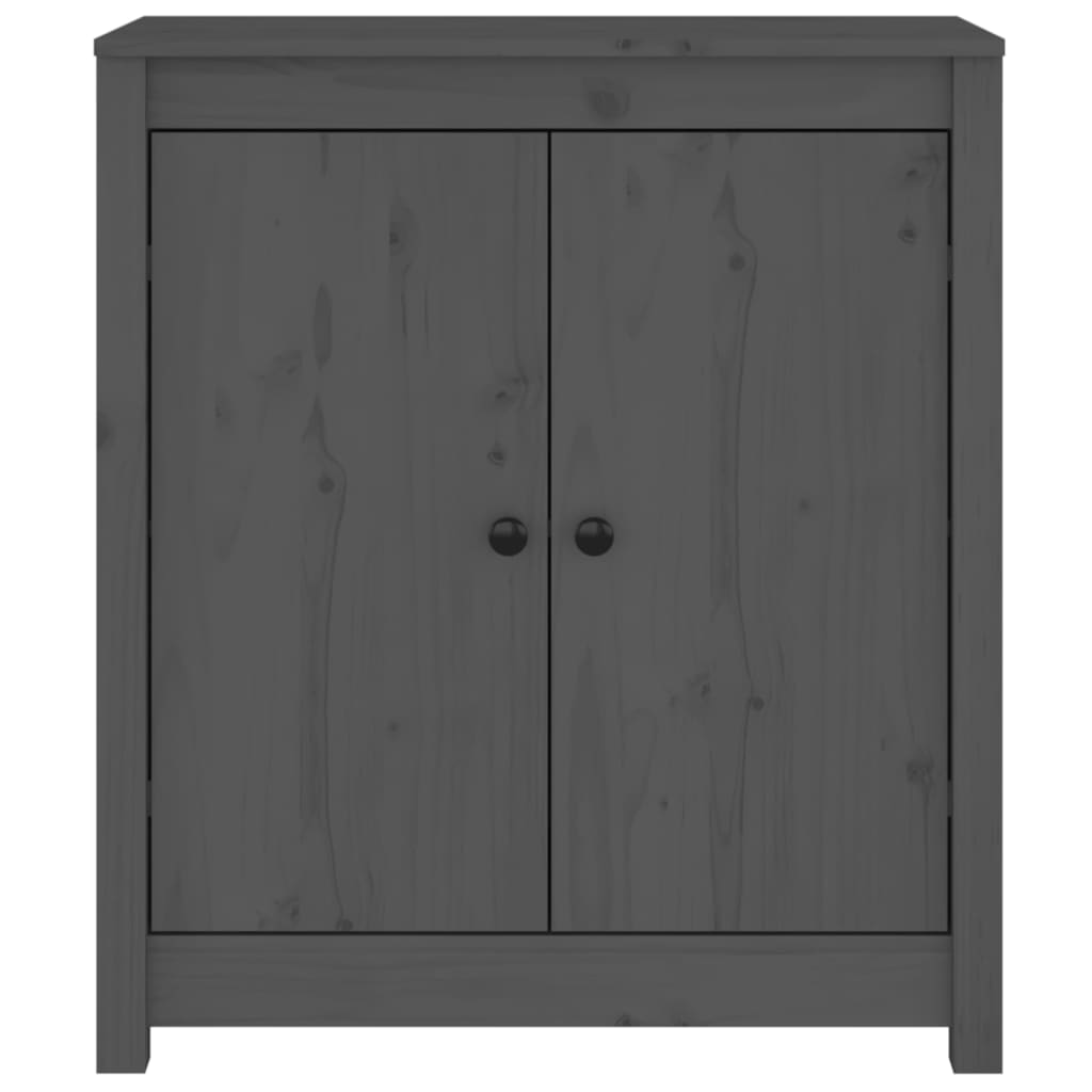 Senkki harmaa 70x35x80 cm täysi mänty - Sisustajankoti.fi