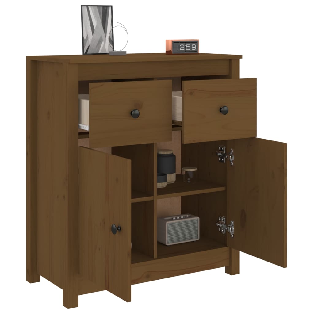 Senkki hunajanruskea 70x35x80 cm täysi mänty - Sisustajankoti.fi