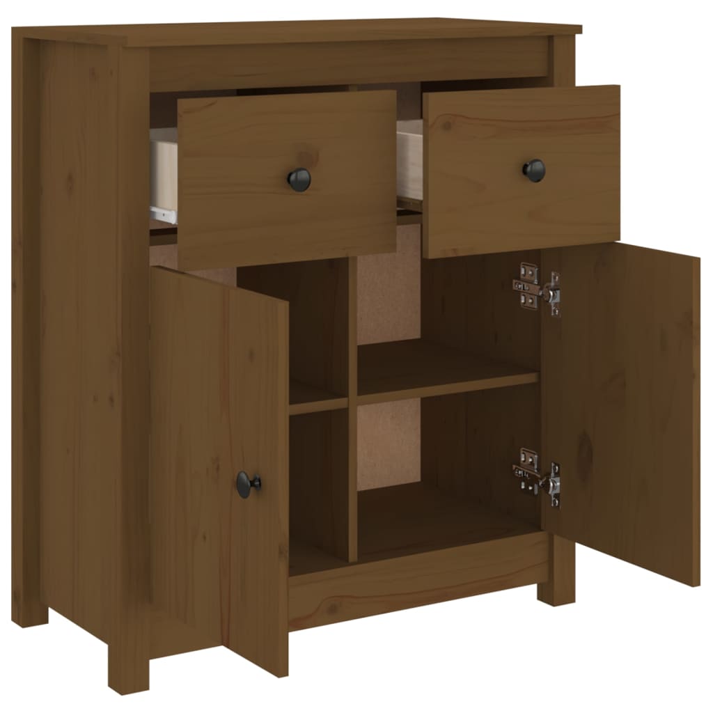 Senkki hunajanruskea 70x35x80 cm täysi mänty - Sisustajankoti.fi