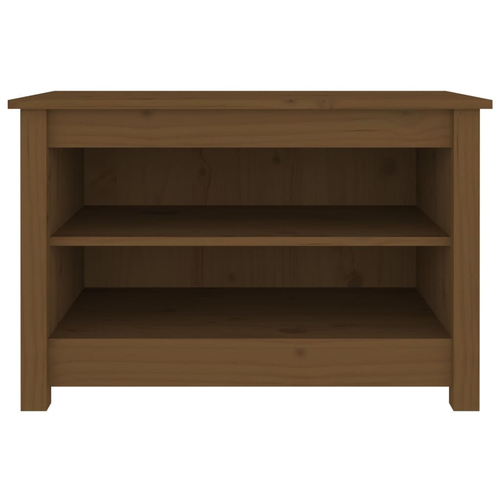 Kenkäkaappi hunajanruskea 70x38x45,5 cm täysi mänty - Sisustajankoti.fi