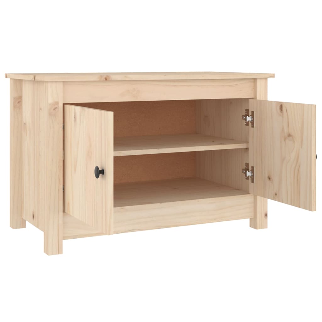 Kenkäkaappi 70x38x45,5 cm täysi mänty - Sisustajankoti.fi