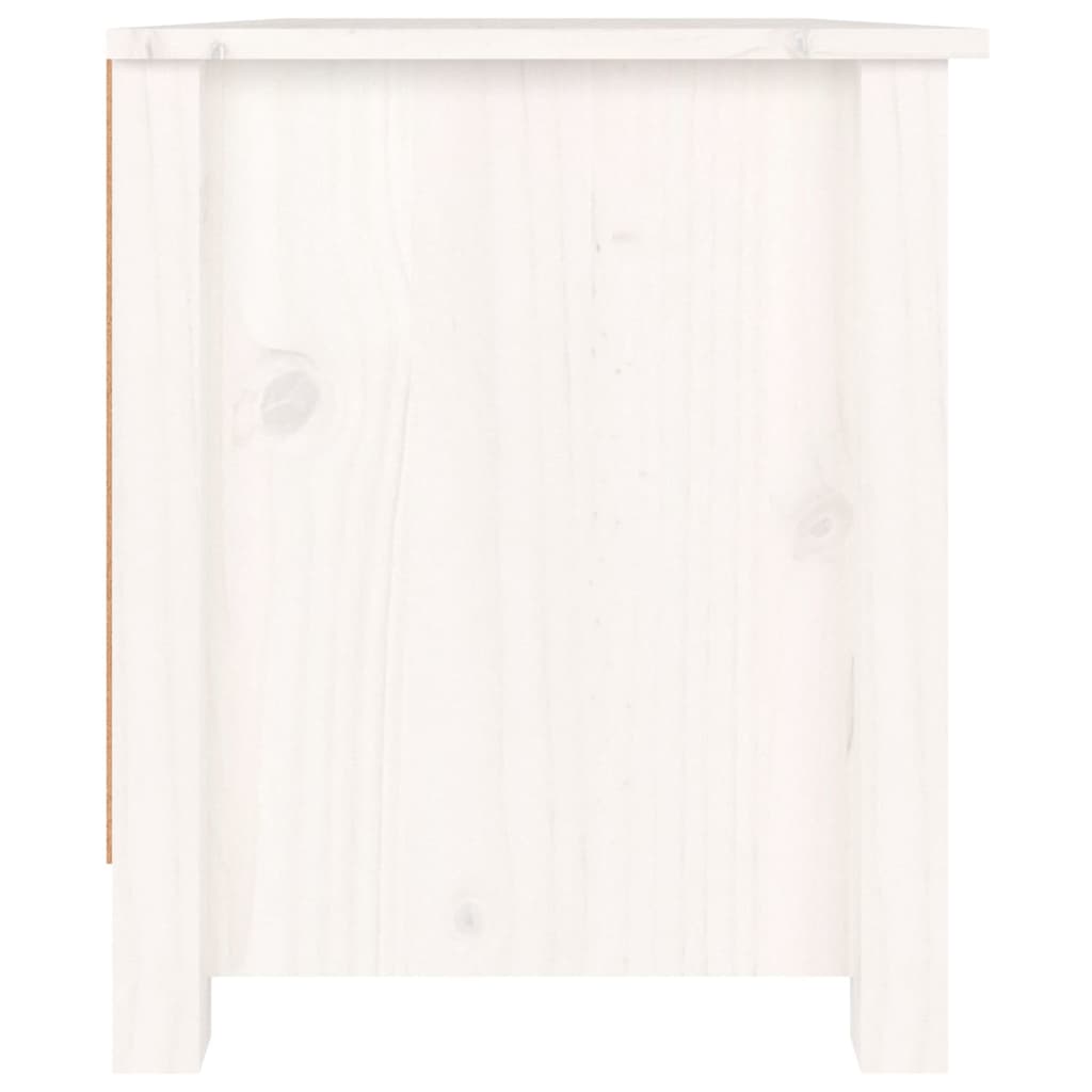Kenkäkaappi valkoinen 70x38x45,5 cm täysi mänty - Sisustajankoti.fi