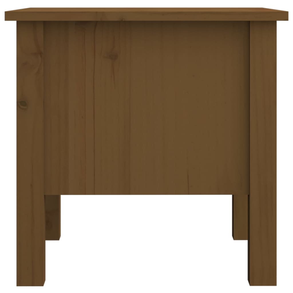 Sivupöydät 2 kpl hunajanruskea 40x40x39 cm täysi mänty - Sisustajankoti.fi