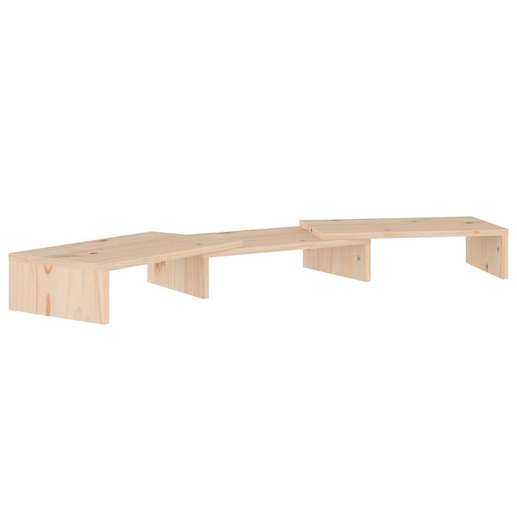 Näyttöteline 80x24x10,5 cm täysi mänty - Sisustajankoti.fi