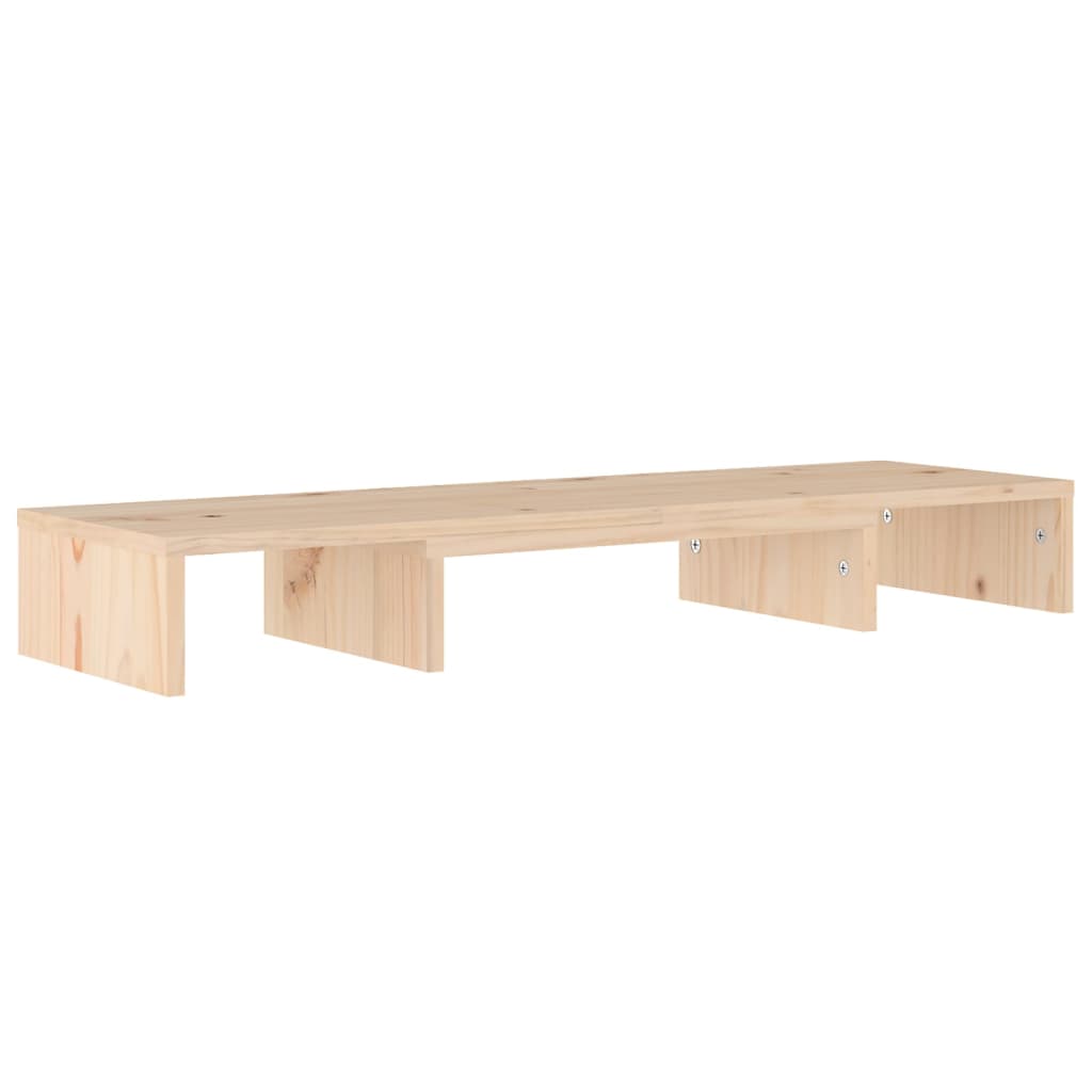 Näyttöteline 80x24x10,5 cm täysi mänty - Sisustajankoti.fi