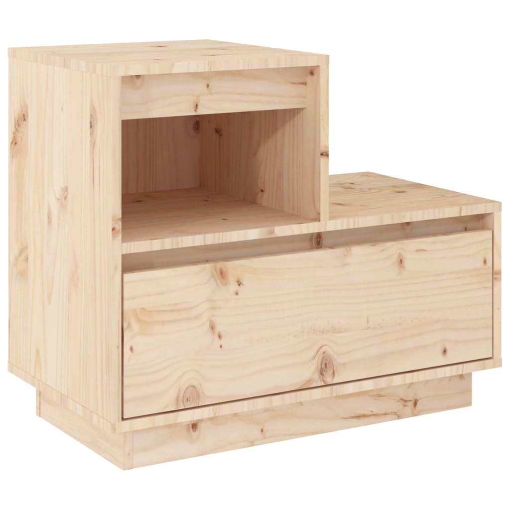 Yöpöydät 2 kpl 60x34x51 cm täysi mänty - Sisustajankoti.fi