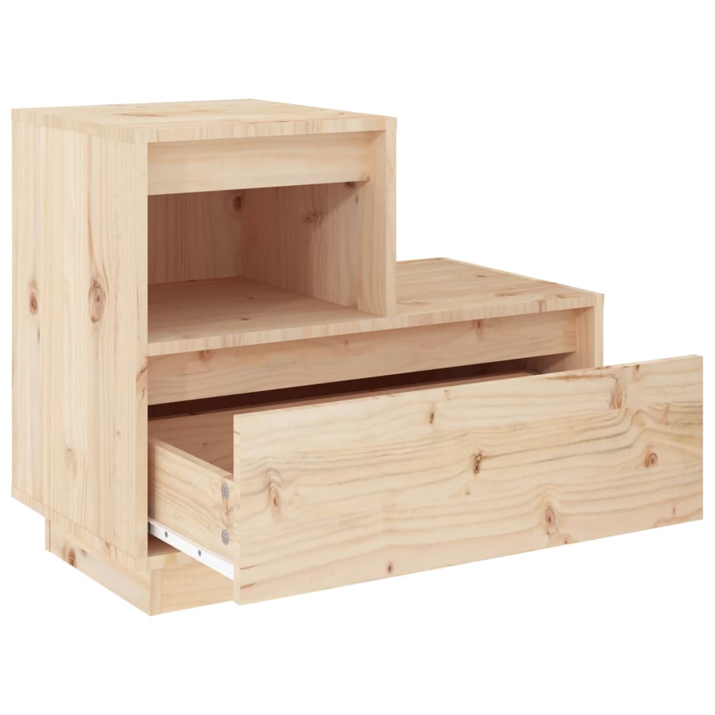 Yöpöydät 2 kpl 60x34x51 cm täysi mänty - Sisustajankoti.fi