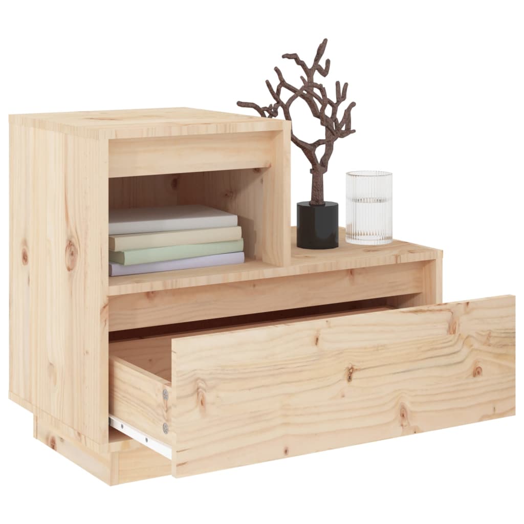Yöpöydät 2 kpl 60x34x51 cm täysi mänty - Sisustajankoti.fi