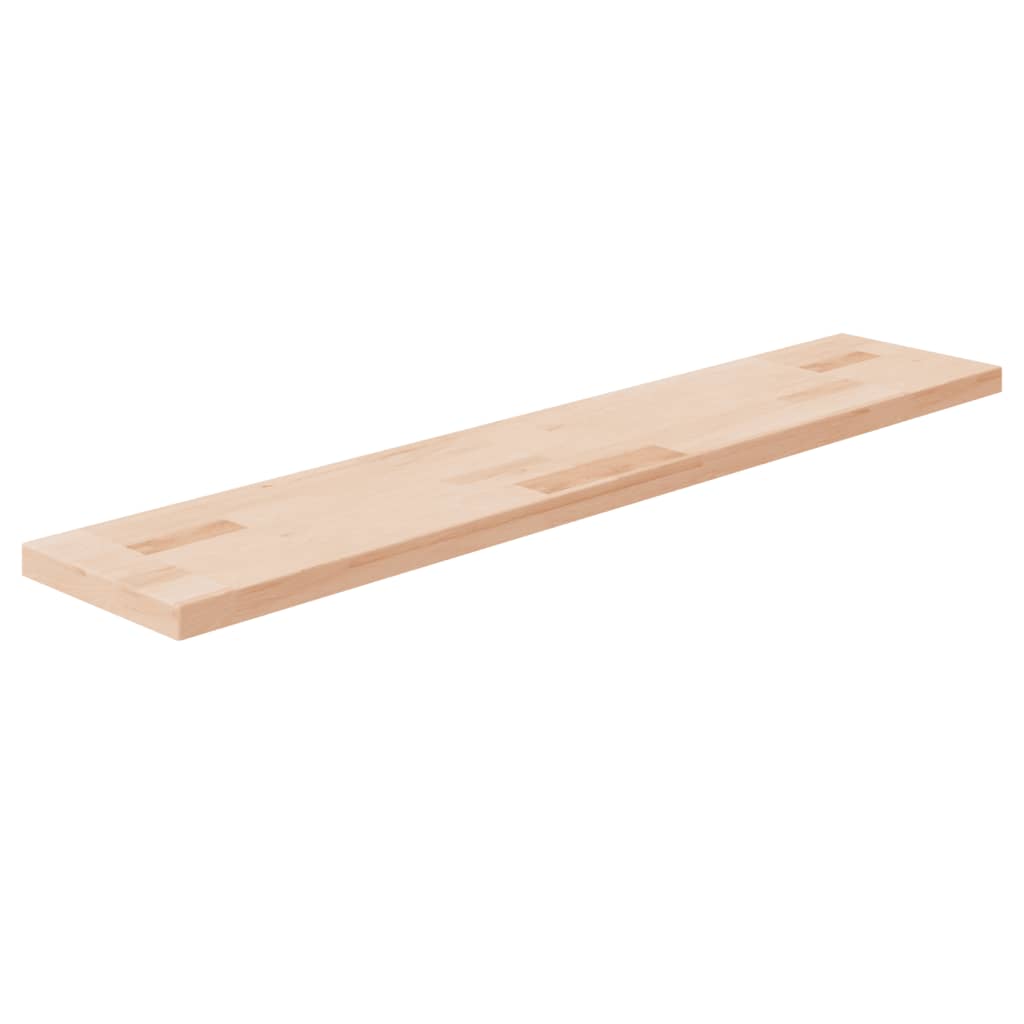 Hyllylevy 100x20x2,5 cm käsittelemätön täysi tammi - Sisustajankoti.fi