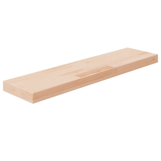 Hyllylevy 80x20x4 cm käsittelemätön täysi tammi - Sisustajankoti.fi