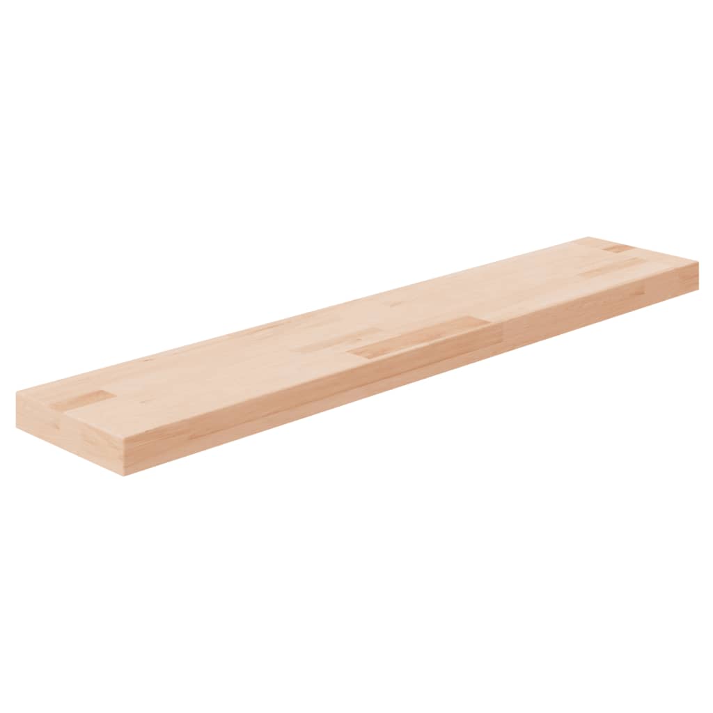 Hyllylevy 100x20x4 cm käsittelemätön täysi tammi - Sisustajankoti.fi