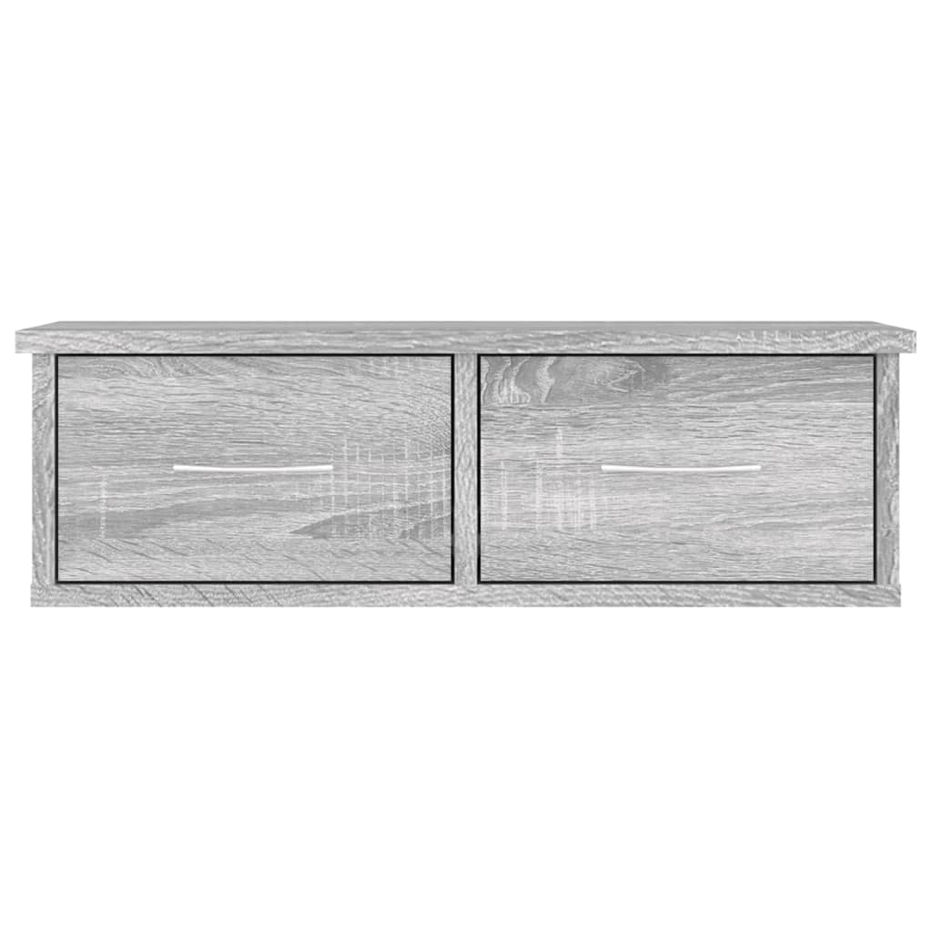TV-seinäkaappi harmaa Sonoma 60x26x18,5 cm tekninen puu - Sisustajankoti.fi