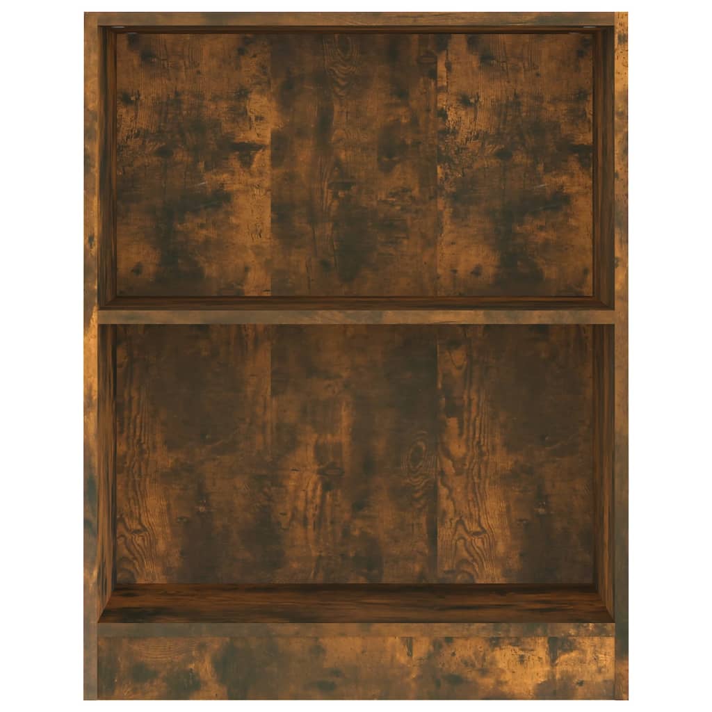Kirjahylly savutammi 60x24x74,5 cm tekninen puu - Sisustajankoti.fi