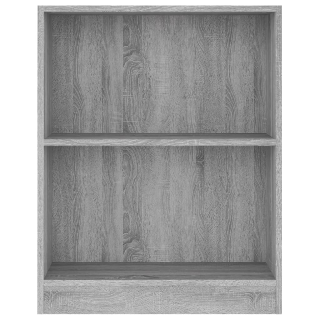 Kirjahylly harmaa Sonoma 60x24x74,5 cm tekninen puu - Sisustajankoti.fi